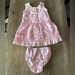 The children’s Place 2pc floral dress set
